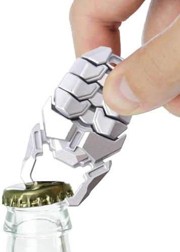 Abridor de Botellas de Cerveza - Destapador De Clicker De Dedos Con Diseño De Escarabajos - Juguete Divertido Removedor De Tapas Para Exterior Bartender Barbacoa Restaurante Padre Fiesta Hombres