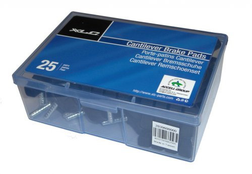 XLC Cantilever Bremsschuhe, Schwarz, 53 mm