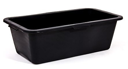 Patrol Group KP40CZAPG001 06394 – Bath/Baucontainer Rectangular for Mix, Black