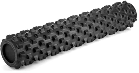 RumbleRoller Extra Firm Foam Roller Deep Tissue Massage Roller for Muscle Recovery (31 Inches Full Size)