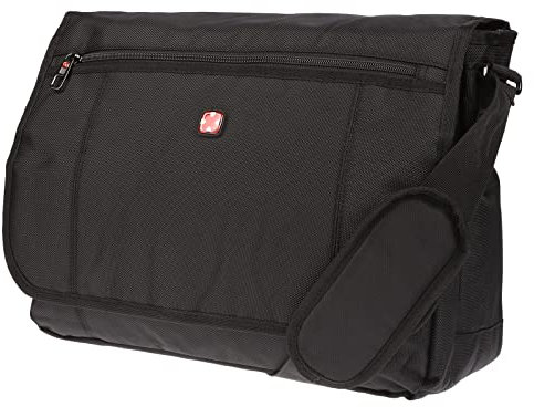 Christian Wippermann XXL Notebooktasche Laptoptasche Flugbegleiter Messenger Arbeitstasche Umhängetasche