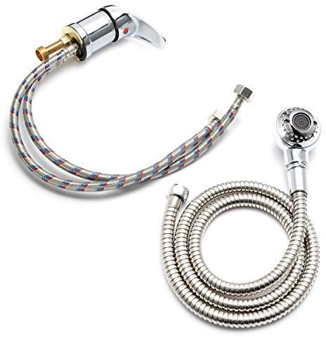 Mixer Taps Sprayer Set Hairdressing Salon Basin Handheld Shower Head Sink Tap Set