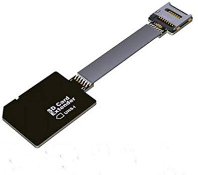 ADT-Link MicroSD-TF-Verlängerungskabel, Micro-SD-Extender, Express-Verlängerungskabel, Verbindungskabel, TF-Kartenleser, Adapter für SDHC, SDXC, UHS-I, stabil, keine FPC-Karte, Lesestleitung bis zu