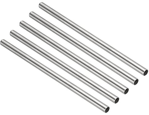 PATIKIL Puits Thermométrique Tuyau Immersion Puit 1/4 ID 9/32 OD 6 Acier Inox 304 pour Sans Soudure Puits Thermométrique Brassage Thermomètre 5pcs
