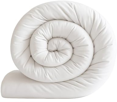 ml MassAri Limited Double Size Duvet 10.5 Tog | Skin Friendly All Year Round Duvets | Made in UK Quilt | Soft Touch Cover, Anti-Allergy, Breathable & Lightweight Duvet (Double, 200x200cm)