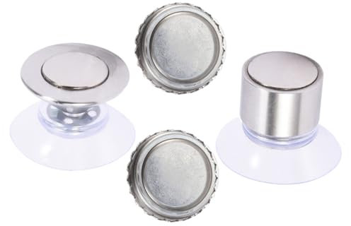 MUCKLILY 8sätze Magnetischer Seifenhalter Aus Edelstahl Wandmontierter Seifenhalter Für Bad Und Küche rutschfest Und Einfache Installation Ohne Bohren Elegantes Design Für Modernes