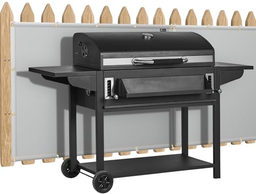 Protector térmico detrás de la Parrilla para Valla de Cubierta, barandilla, Parrilla y refrigerador, Cubierta ignífuga Resistente y Pantalla Que Protege la barandilla de la Parrilla, 3 x 6 pies