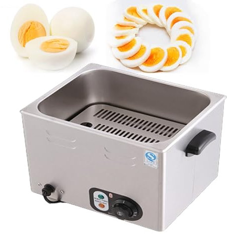 WHYYDSS 2600w Commercial Hot Spring Egg Cooker, 60 Eggs Large Capacity, Commercial Egg Boiler, Automatic Restaurant Egg Boiler Steamer,110V