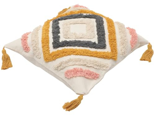 Alipis Housse de Coussin Style Marocain Coloré Carrée en Coton