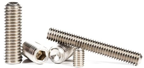 Lot de 20 vis sans tête M8 (8 mm x 14 mm) en acier inoxydable A2, filetage métrique, clé Allen ISO4029 (lot de 20) H06E