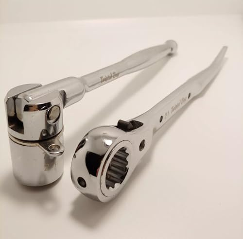 Twisted Bay 21mm Scaffold Spanner + 19/21mm Scaffold Ratchet