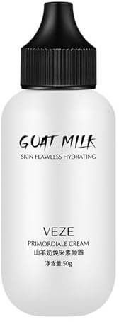50ml Goat Milk Liquid Cream Base Cream Moisturize Matte Concealer Oil-control Makeup