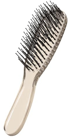 Cepillo de masaje suave para el cuero cabelludo para cabello húmedo y seco, práctico cepillo de masaje ABS para el cuero cabelludo, cepillo para desenredar, cepillo para después de la ducha