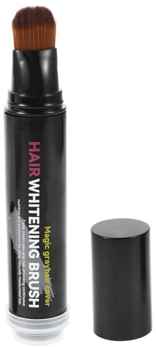 GOOHOCHY Lápiz Tinte para Cabello Marrón para Mujeres Cobertura de Canas y Color Resistente al Desvanecimiento, Herramienta Práctica de Plástico para Corrección Rápida