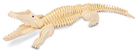 Quay Crocodile Woodcraft Construction Kit FSC