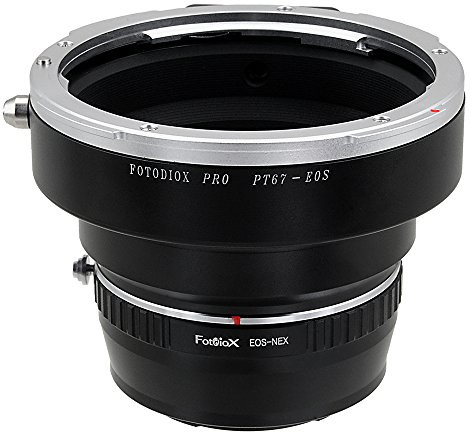 Fotodiox Pro Lens Mount Adapters, Pentax 6x7 (P67) Mount Lenses to to Sony E-Mount Mirrorless Camera Adapter - for Sony Alpha E-mount Camera Bodies (APS-C & Full Frame such as NEX-5, NEX-7, ?7, ?7II)