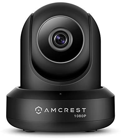Amcrest ProHD 1080P WiFi 2MP (1920TVL) Indoor Pan/Tilt Security Wireless IP Camera IP2M-841B (Black)