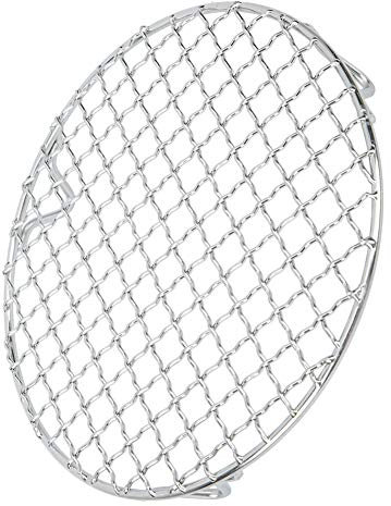 18cm/7.1in Mehrzweck Edelstahl Grillroste Roste Backen Maschendraht Grill BBQ Net Mesh Grill Dampf Rack Friteuse Zubehör