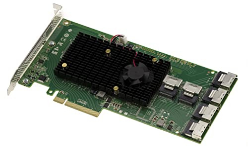 KALEA-INFORMATIQUE PCIe 2.0 SAS 6 GB styrenhetskort med 24 interna portar. OEM-modell SAS 2008 SAS 2X36.