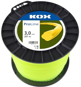 KOX Freischneidefaden ProLine twist 3,0 mm Durchmesser, 281 m Länge