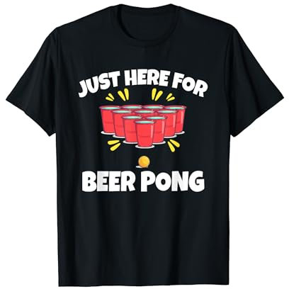 Bierpong-Trinken, College-Party, Beerpong T-Shirt