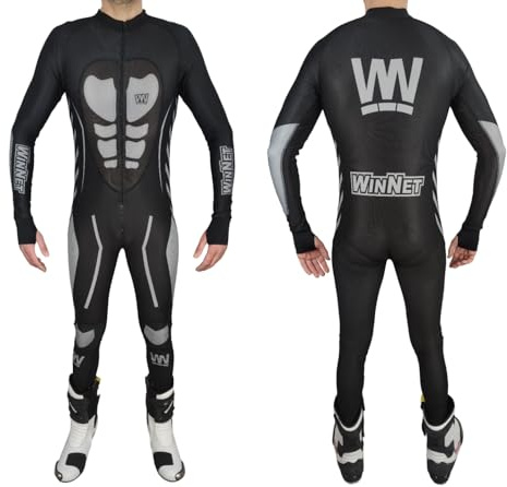 WinNet Sottotuta da Moto Traspirante Ventilato Intero Monopezzo leggero tessuto micro forato traforato mesh (3XL)