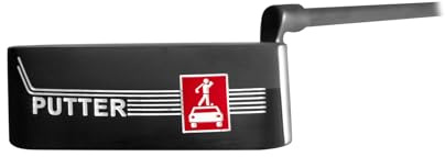HOLZundEISEN Golfschläger Putter (Rechtshand) / Black Edition - Original Crossgolf Equipment (NEU) (Rechts)