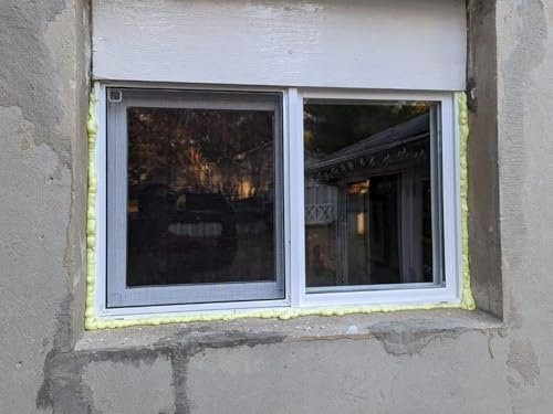 Fenêtre de ventilation coulissante horizontale pour sous-sol, salle de bain, garage et restaurant, cuisine, fenêtre de toit coulissante blanche 100 x 45 cm