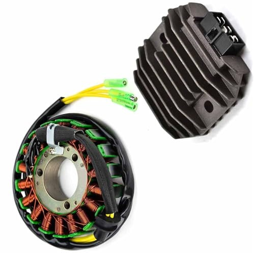 YDEMST Bobina del Estator Y Rectificador del Regulador para K&awasaki VN750 para Vulcan 750 1988-1998 1999 2000 2001 2002 2003 2004 2005 2006 / VN 750