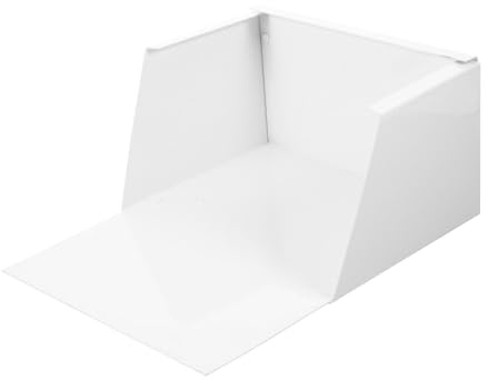 Collettore Acqua Piovana in Lega di Alluminio Bianco, Forma Cestello