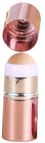 Rodillo Facial de Piedra Volcánica Rosa para Cuidado Facial | Aleación de Aluminio, Estilo Simple y Clásico, Unisex, Uso Cómodo en Gym y Coche