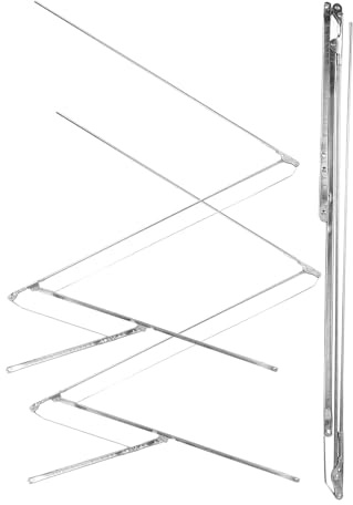 Healifty Embout Parapluie en Fer Argenté, 3 Pièces pour Parapluie Pliant, Pièces de Rechange et Réparation, Solide, Résistant la Corrosion