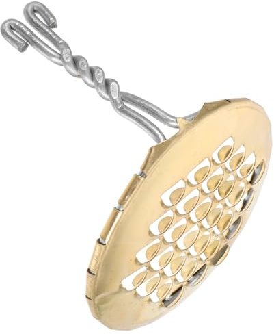 Hoement Grattoir à Gelée en Cuivre à Fine Perforation – Outil Pratique Multifonction pour Racler Gelée et Aliments – Ustensile Cuisine Résistant la Corrosion, Léger et Ergonomique