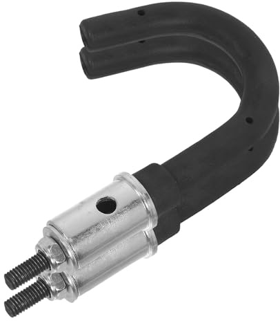 2 Pièces Crochets D'échelle Télescopiques Noirs pour Tube 32mm | Garage et Placard, Usage Plafond ou Grenier, Design Antidérapant, Résistance aux Intempéries