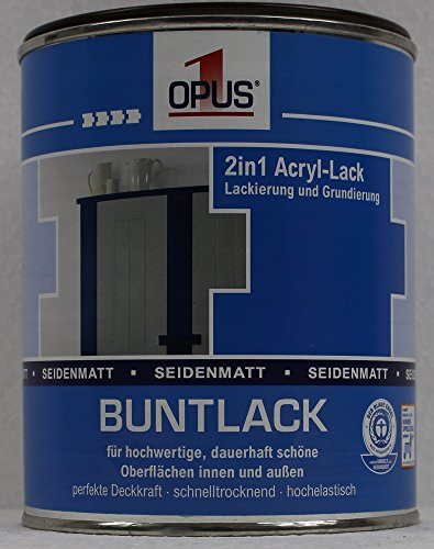 OPUS1 Buntlack wv sm rapsgelb 0,75L wasserverdünnbar