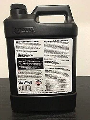 amsoil 5 W de 20 Huile moteur synthétique Signature Series