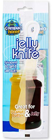 Compac Peanut Butter And Jelly Spreader Plastic Knife, 7.5 x 1 x .25