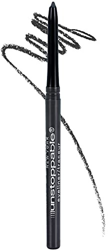 Maybelline Unstoppable Waterproof Mechanical Grey Eyeliner Pencil, Easy to Apply, Smooth Glide, Up to 24 Hour Wear, Pewter