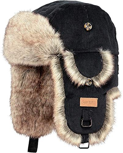 Barts Rib Bomber Schwarz Trappermütze - One-Size