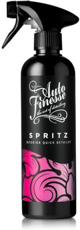 Auto Finesse Spritz Interior Detailer - 500ml | Anti-Static & UV Protection | Matte Finish Dashboard Cleaner | Vanilla Scent | UK Made