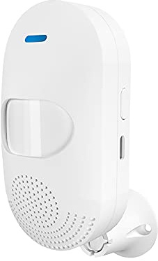 aixi-SHS Tuya Wi-Fi 2-en-1 Smart PIR Sensor de Movimiento Sirena Inteligente Alarma PIR Disparador de alertas USB alimentación Batería de Respaldo Smart Life App Control