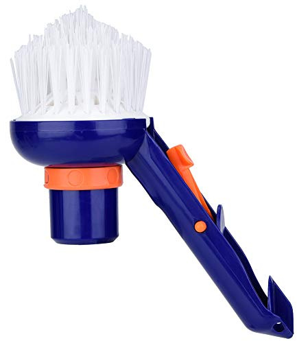 Hztyyier Spazzola per Aspirapolvere Ad Angolo per Piscina Spa Spazzola per Aspirapolvere per Vasca da Bagno Piscina Spa Pulizia Domestica con Setole Fini