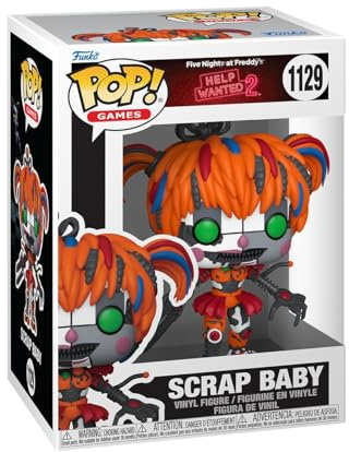 Funko POP! Games: Five Nights at Freddy's - Help Wanted 2 - Scrap Baby - Collectable Vinyl Figure - Gift Idea - Official Merchandise - Toys for Kids & Adults - Video Games Fans