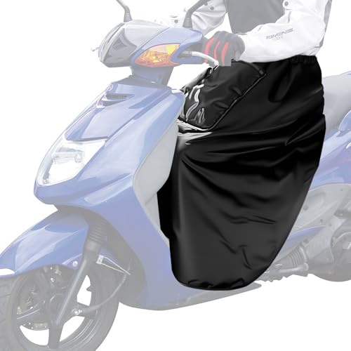 Beinschutz Roller, Beinschutz Beinabdeckung Roller, Universsal Beinschutz Motorroller, Allgemein Regenschutz Beine Motorroller Mit Tasche Hüftschnalle Trageband Dick Gefüttert Für Kaltes Wetter