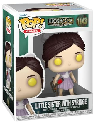 Funko POP! Games: Bioshock - Little Sister with Syringe | Official Merch - Collectable Vinyl Figurine for Shelf Display - Birthday Gift Idea for Fans and Collectors