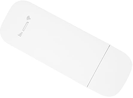 aqxreight Modem USB 4G LTE 100Mbps Hotspot Mobile FDDLTE WCDMA HSPA Net Adapter () Net sans Fil Un Modem USB 4G LTE SpécifiqueModem 4GModem USBPortable WiFiRouteur LTERéseau Informatique (White)