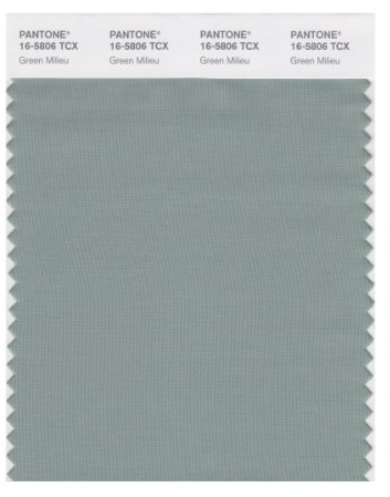PANTONE Smart 16-5806X Color Swatch Card, Green Milieu