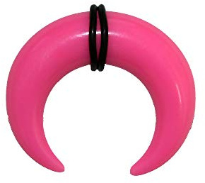 eeddoo Dehner Piercing Dehnschnecke Mehrfarbig Acryl
