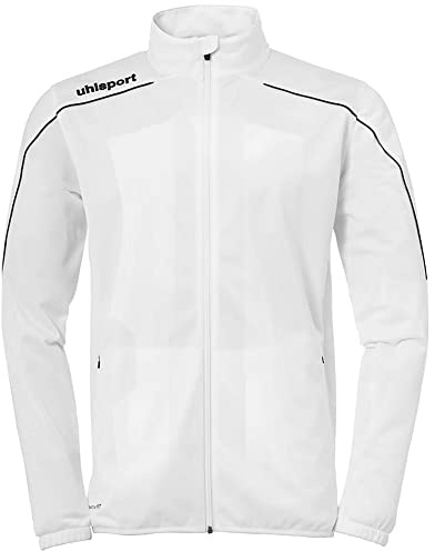 uhlsport Herren Jacke Stream 22 Classic Jacke, Weiß/Schwarz, L, 100519302