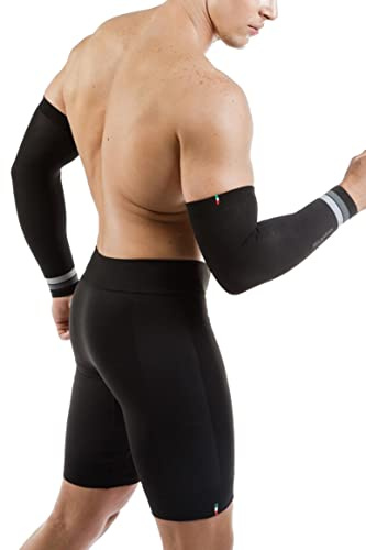 Relaxsan Sport 802 - Manguitos Brazo Deportivos Compresión Unisex Hombre Mujer